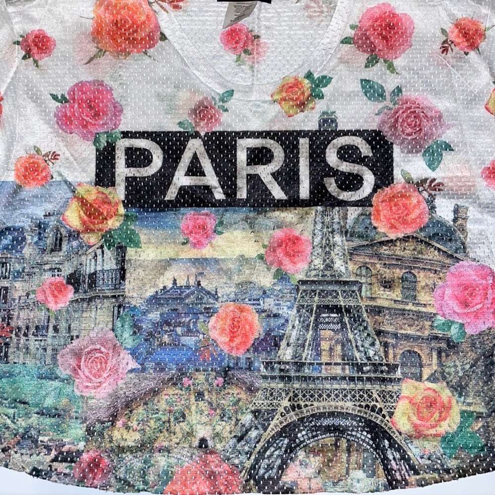 PARIS JERSEY CROP TOP